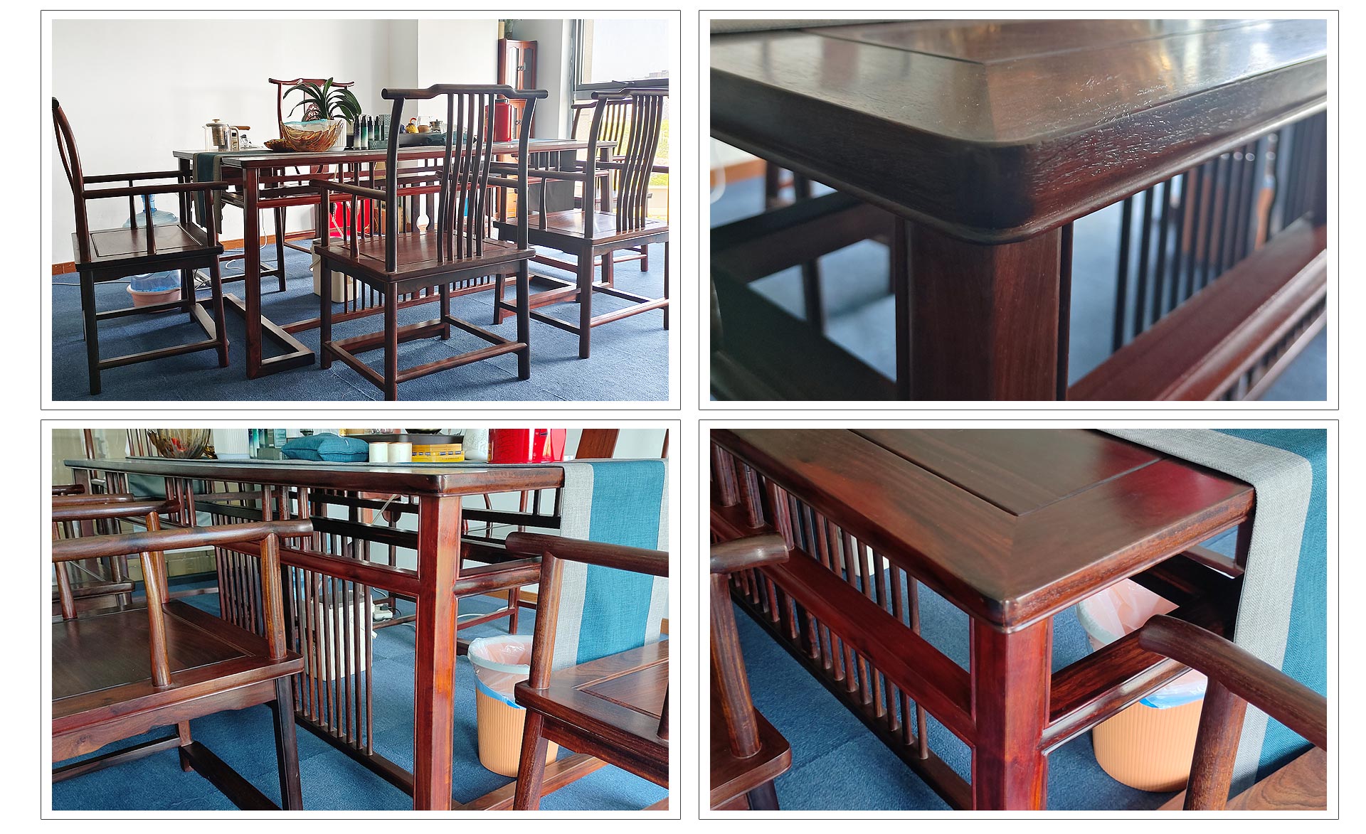 紅木茶室組合家具